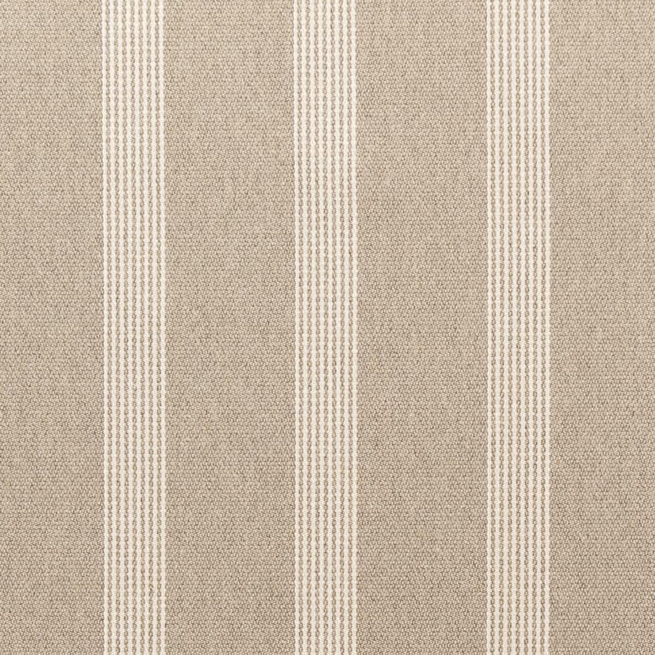 Natural Stain Resistant Performance Pet Friendly Stripe Woven Pattern Upholstery Fabric by The Yard - SKU: Adam Burlap